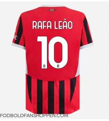AC Milan Rafael Leao #10 Hjemmebanetrøje 2024-25 Kortærmet
